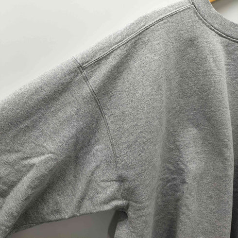 ザコットンエクスチェンジ THE COTTON EXCHANGE 90S USA製 刺繍タグ Merrill Lynch 刺繍 ゴマ塩 裏起毛 スウェット メンズ import:XL